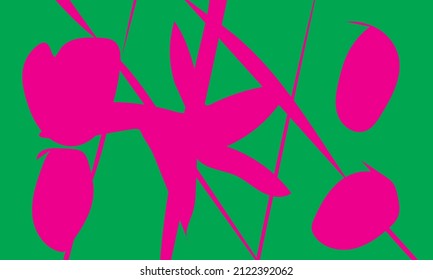 background with a mix of green and pink