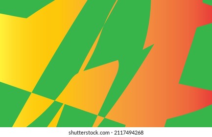 Background with a mix of green, yellow and orange.