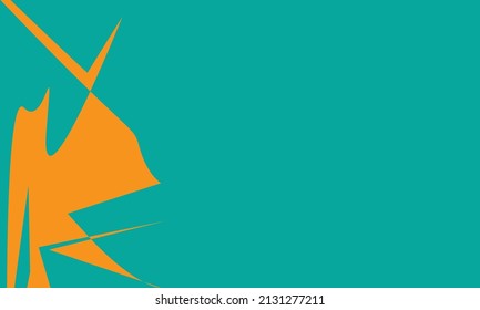 background with a mix of light blue and orange