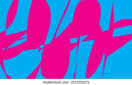 Background with a mix of pink and light blue.