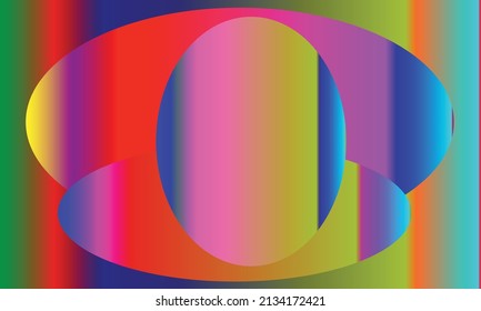background with a mix of yellow, red, pink, blue and green colors