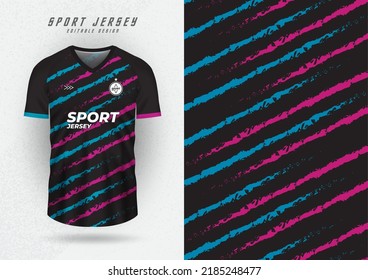 Background Mock Up For Sports Jerseys, Jerseys, Running Shirts, Slanted Stripes For Sublimation.