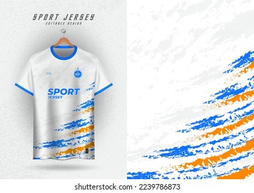 mofa de fondo para carreras de fútbol de sport jersey, azul y amarillo