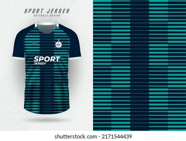 Background mockup for sports jersey, jersey, running shirt, dark green stripes.