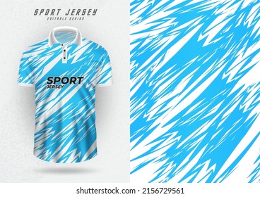 Background mockup for sports jerseys, race jerseys, running jerseys, blue.