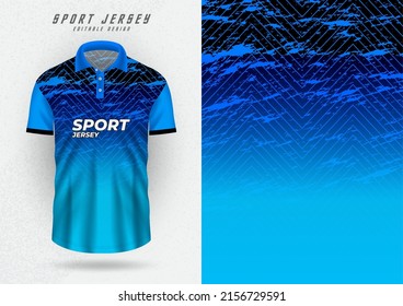 Background mockup for sports jerseys  race jerseys  running shirts  gradient blue patterns 