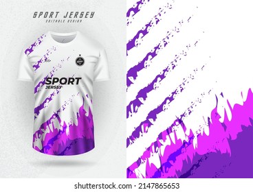 Background mockup for sports jerseys, racing jerseys, running jerseys, purple stripes.