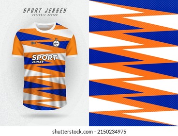 Background mockup for sports jerseys, racing jerseys, running shirts, zigzag designs.