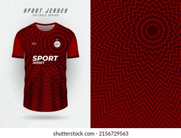 Background mockup for sports jerseys, racing jerseys, running jerseys, circle zigzag pattern.