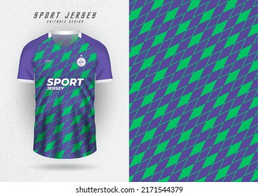 Background mockup for sports jerseys, jerseys, running jerseys, triangular patterns.