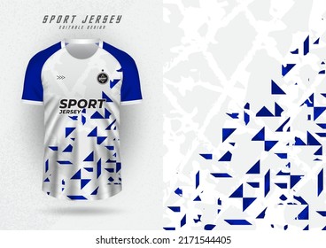 Background mockup for sports jerseys, jerseys, running jerseys, triangular side stripes.