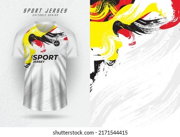 Background mockup for sports jerseys, jerseys, running shirts, brush designs.