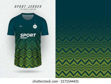 Background mockup for sports jerseys, jerseys, running jerseys, gradient green patterns.