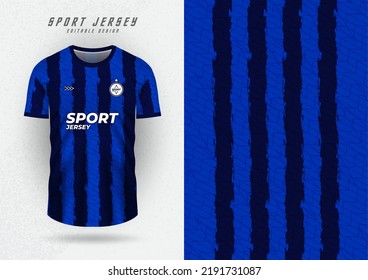 Background mockup for sports jerseys, jerseys, running shirts, navy blue stripes.