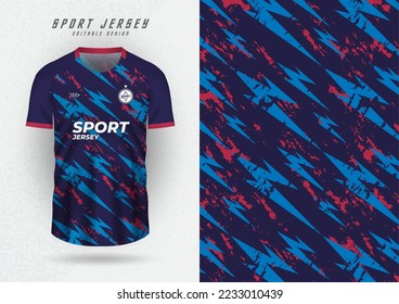 Background mockup for sports jerseys, jerseys, running shirts, blue lightning pattern