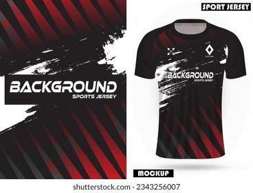 Background mockup for sports jerseys, jerseys, and running shirt stripes.