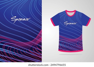 Background mockup for sports jerseys Vector template EPS 10