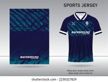 Background mockup, sports shirt, football, running, playing games