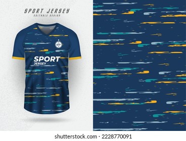 Background mockup for a sports shirt, race shirt, running shirt, brush pattern.