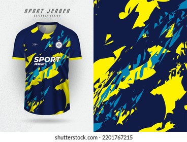 Background Mockup For Sports Team Jerseys, Jerseys, Running Jerseys, Navy Blue Stripes.