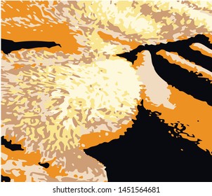 the background with modern abstract color pattern in grunge style