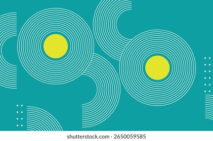 fundo de linhas abstratas modernas formas geométricas com elementos vetoriais.