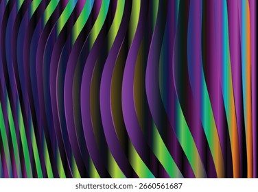 Fondo de líneas minimalistas abstractas modernas Formas geométricas con Elementos de Vector.