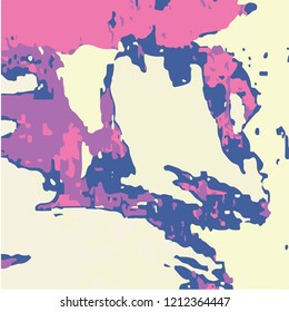 background with modern abstract pattern in grunge style