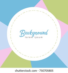 Background modern abstract soft color vector illustration