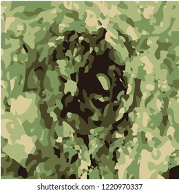 background with modern abstract stylish pattern in grunge style