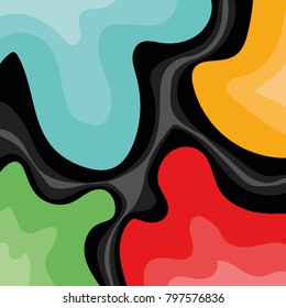 Background modern abstraction design concept. For label, cover or wallpaper. Creative line idea