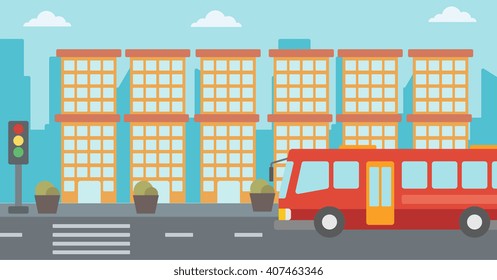 Background of modern city.