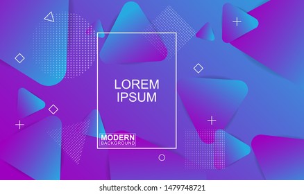 Background modern futuristic graphic. Dynamic abstract composition background. Vector illustration