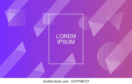 Background modern futuristic graphic. Dynamic abstract composition background. Vector illustration