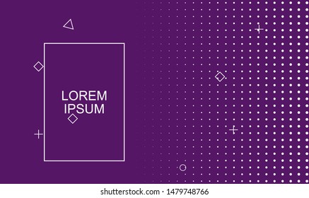 Background modern futuristic graphic. Dynamic abstract composition background. Vector illustration