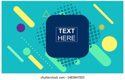 Background modern futuristic graphic. Dynamic abstract composition background. Vector illustration