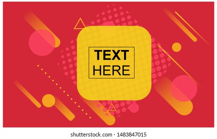 Background modern futuristic graphic. Dynamic abstract composition background. Vector illustration