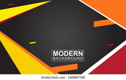 Background modern futuristic graphic. Dynamic abstract composition background. Vector illustration