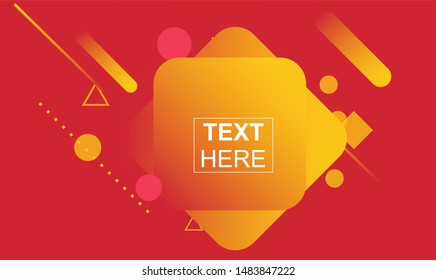 Background modern futuristic graphic. Dynamic abstract composition background. Vector illustration