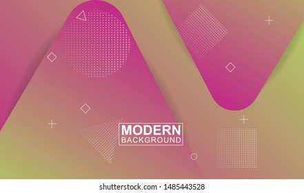 Background modern futuristic graphic. Dynamic abstract composition background. Vector illustration