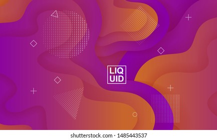 Background modern futuristic graphic. Dynamic abstract composition background. Vector illustration