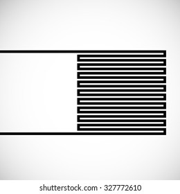 Background . Modern Geometrical Square Design Template .