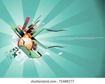 background modern illustration