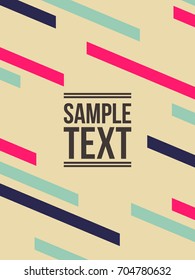 Background modern style pattern collection