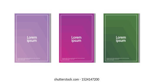 background modern template design for web with space for text. Minimal covers design.