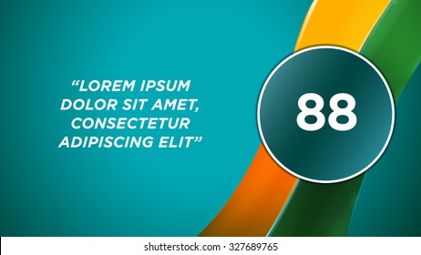 Background modern, trendy vector design. Format 16:9 . Vector Illustration. EPS 10. Great for TV scree nsaver, TV show, slide show, banner, presentation.
