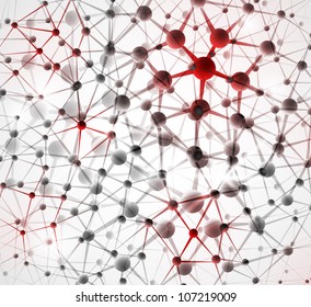 Background to the molecular structure. Eps 10