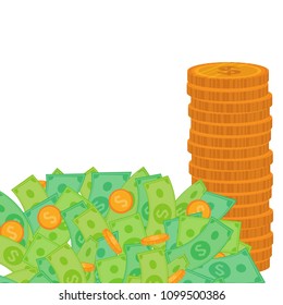 Background with money
