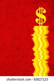 Background with money