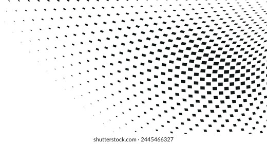 Fondo con textura de punto monocromo. Plantilla de patrón de lunares. Fondo con puntos negros - arte de fondo de punto eps 10